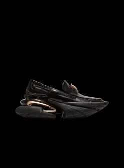 Leather Unicorn Loafer Trainers-Balmain Best Sale