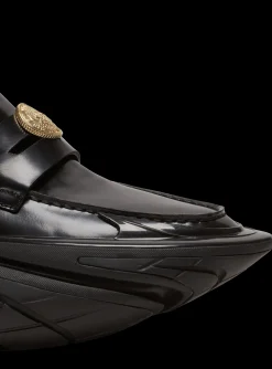 Leather Unicorn Loafer Trainers-Balmain Best Sale