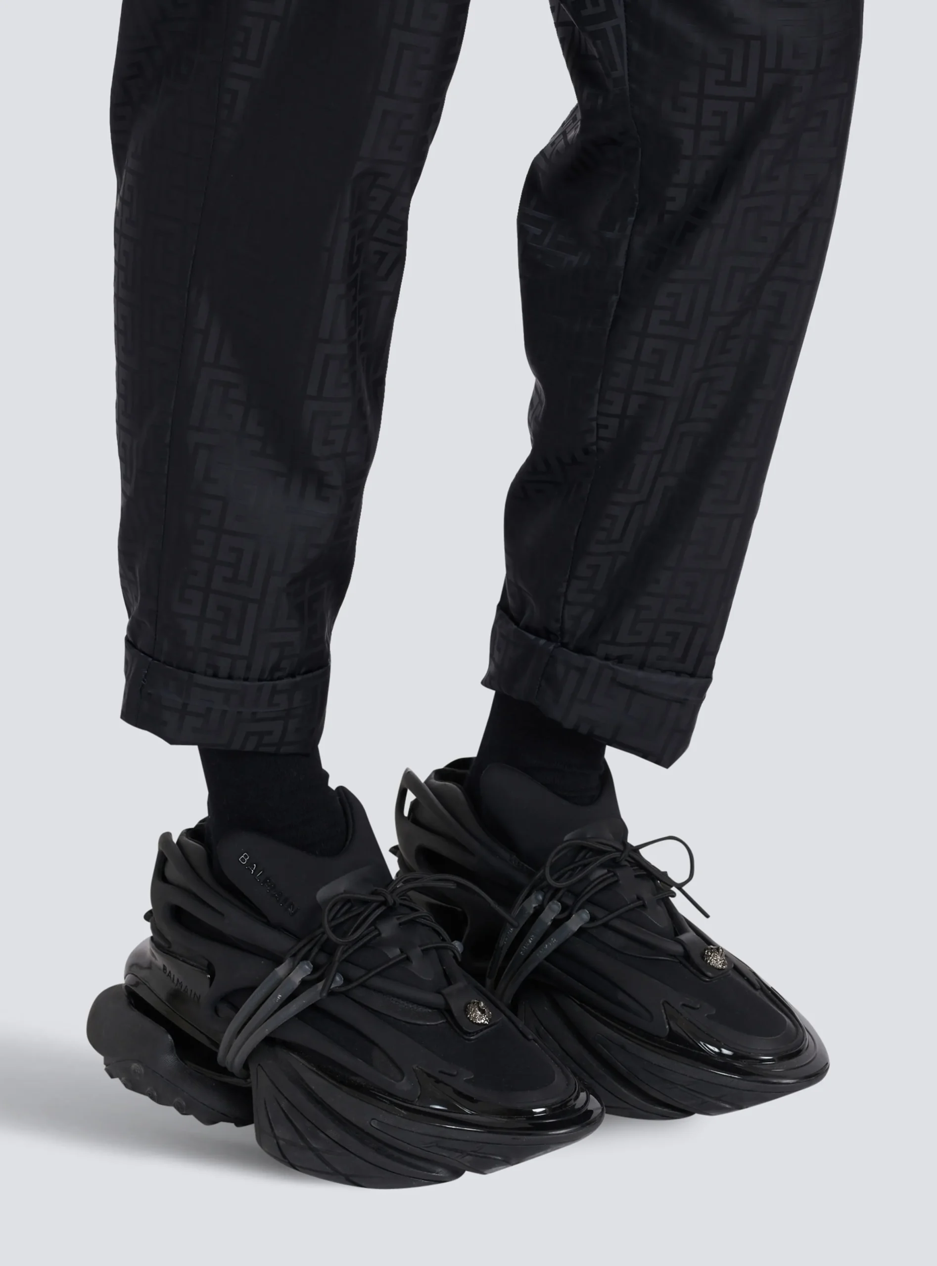 Leather Unicorn Low-top Sneakers-Balmain Best