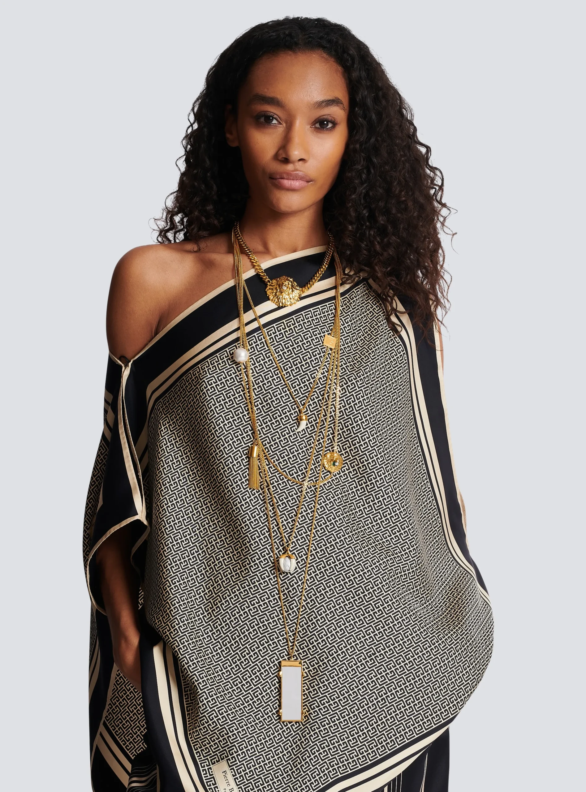 Lion Long Necklace-Balmain Best