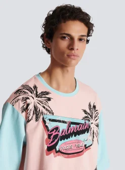 Loose Miami Printed T-shirt-Balmain Best