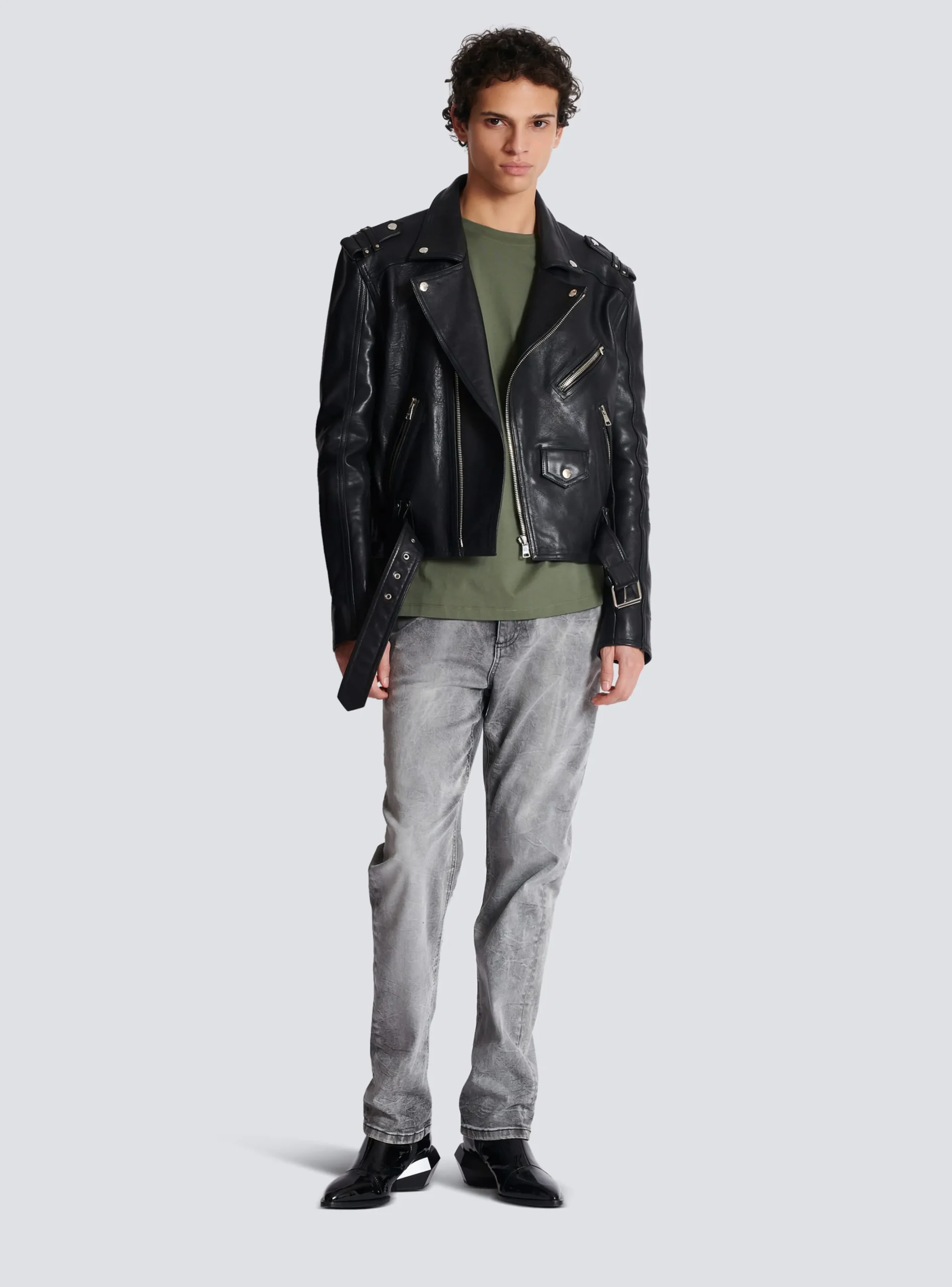 Loose T-shirt With Signature Embroidery-Balmain Sale