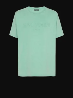 Loose T-shirt With Vintage Embroidery-Balmain Online