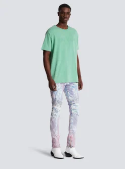 Loose T-shirt With Vintage Embroidery-Balmain Online