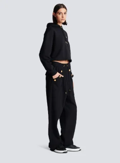 Loose-fitting Buttoned Joggers-Balmain Cheap