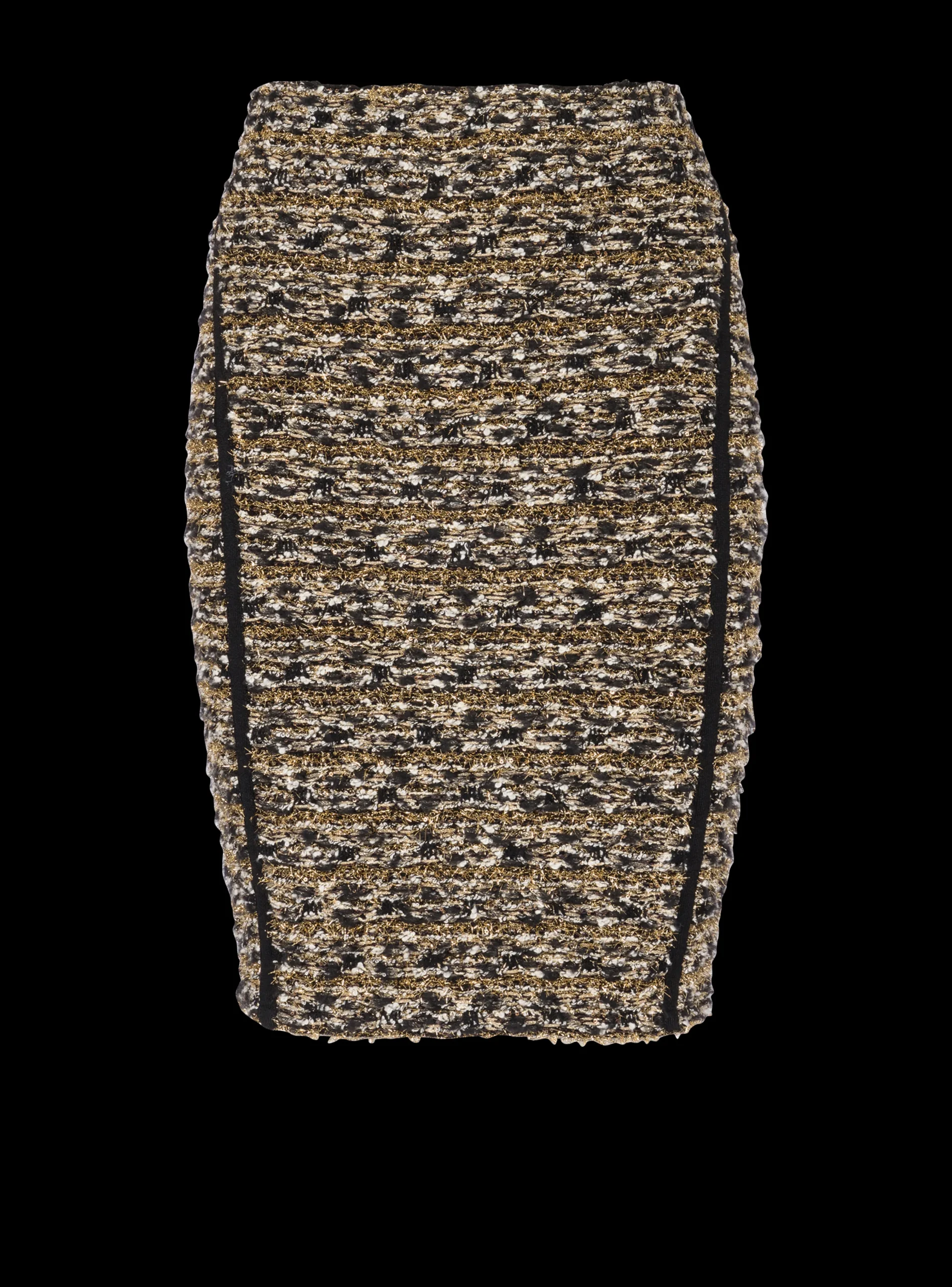Lurex Tweed Skirt-Balmain Outlet