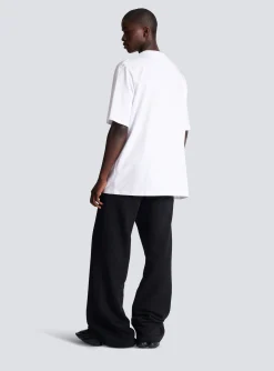Main Lab Label T-shirt-Balmain Hot