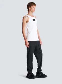 Main Lab Tank Top-Balmain Cheap