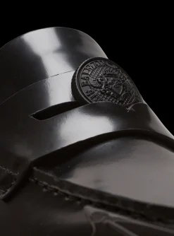 Main Lab Unicorn Glazed Leather Loafers-Balmain Best Sale