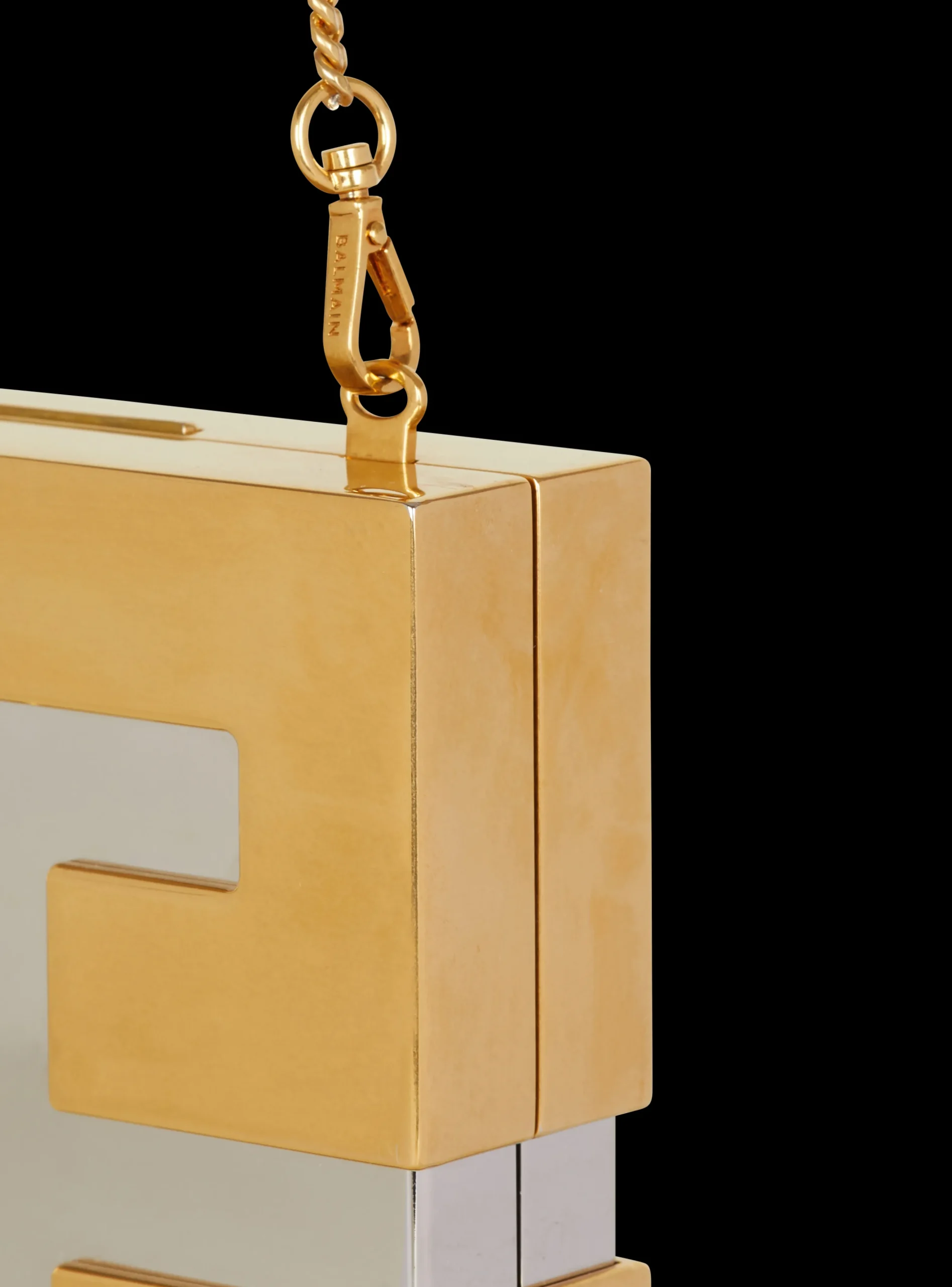 Metal PB Clutch-Balmain Best
