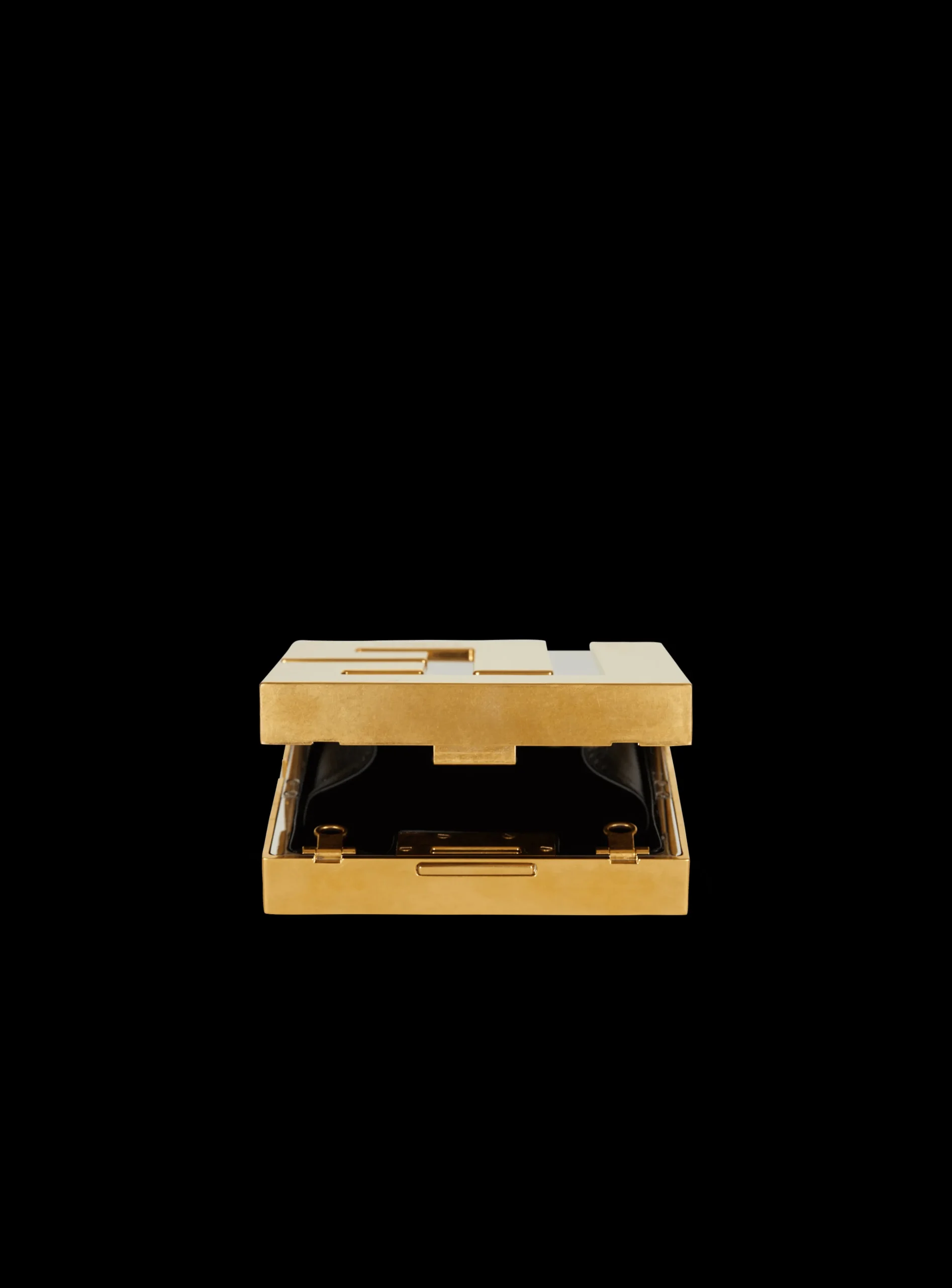 Metal PB Clutch-Balmain Best