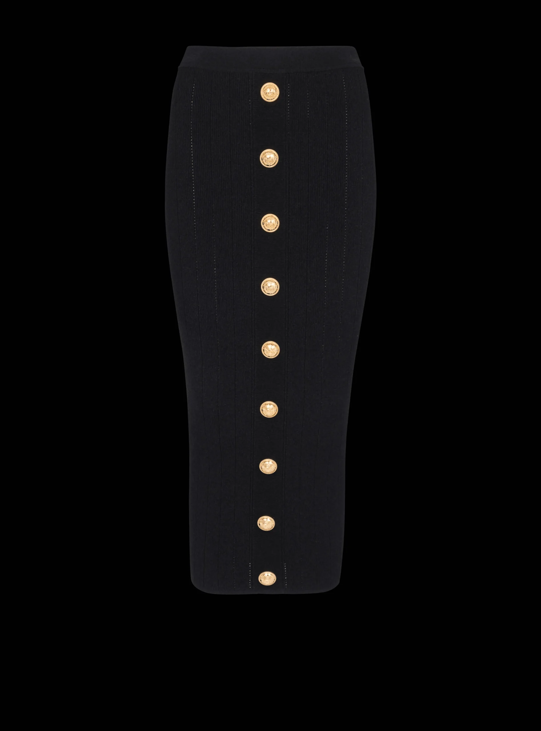 Mid-length Knit Skirt-Balmain Outlet