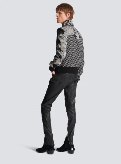 Mini Monogram And Paisley Bomber Jacket-Balmain Online