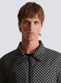 Mini Monogram Bomber Jacket-Balmain Sale