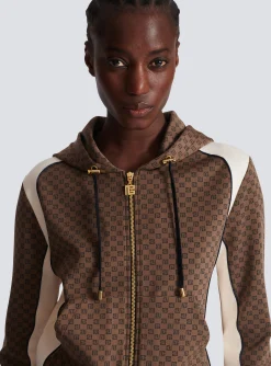 Mini Monogram Hoodie-Balmain Online