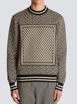 Mini Monogram Jumper-Balmain Online