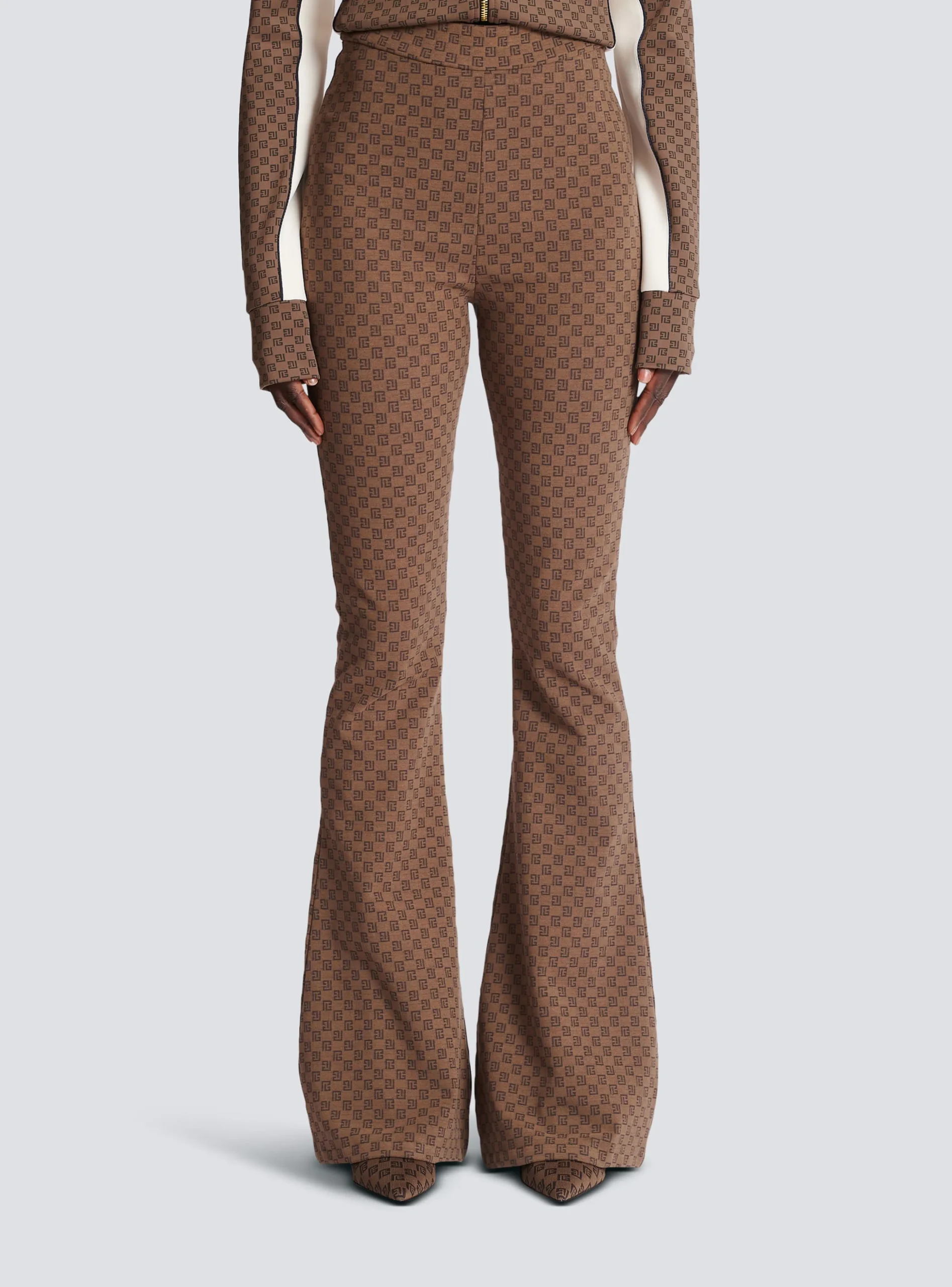 Mini Monogram Knit Trousers-Balmain Online