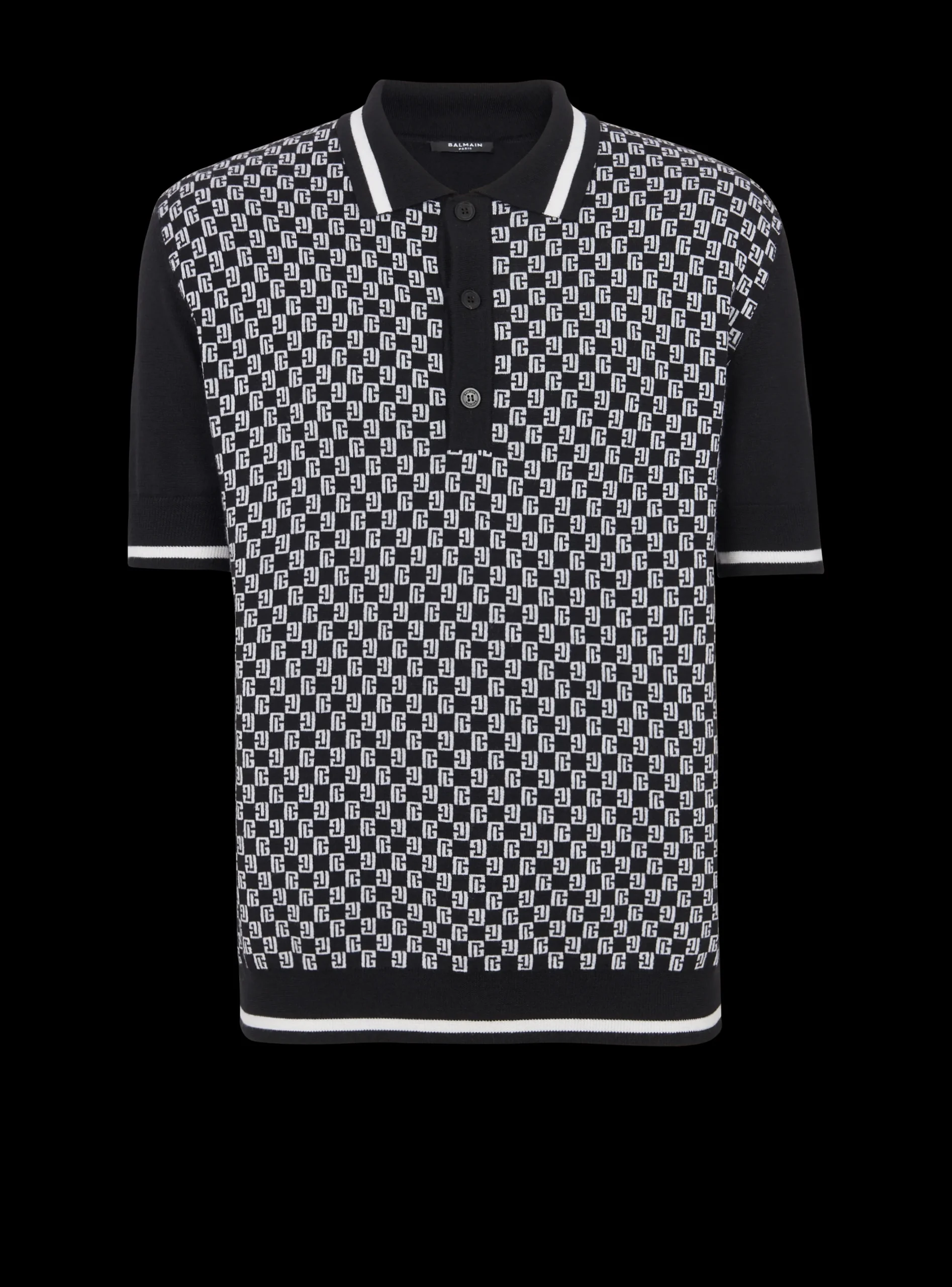 Mini Monogram Polo Shirt-Balmain Best