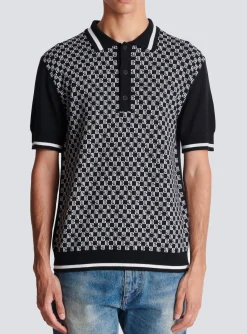 Mini Monogram Polo Shirt-Balmain Best