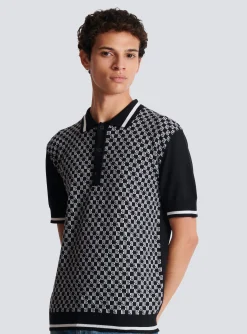 Mini Monogram Polo Shirt-Balmain Best