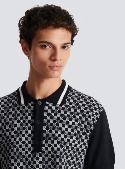Mini Monogram Polo Shirt-Balmain Best