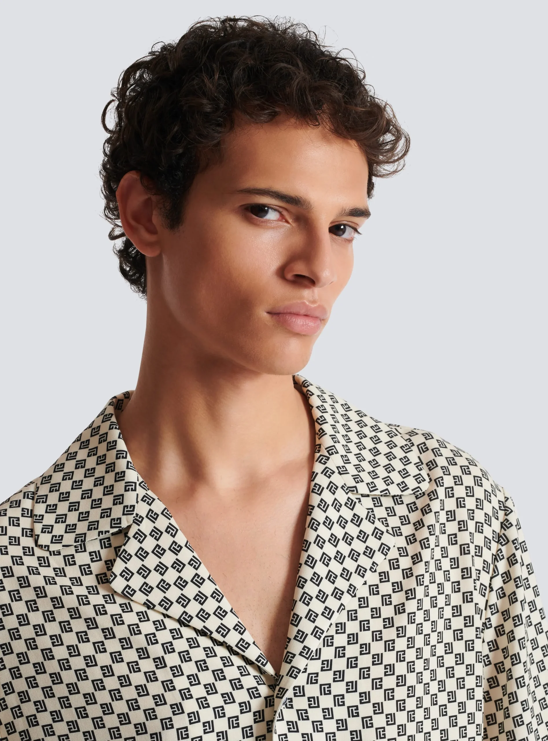 Mini Monogram Shirt-Balmain Flash Sale