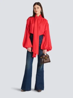 Mini Monogram Silk Shirt-Balmain Best