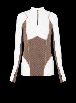 Mini Monogram Technical Top-Balmain Cheap