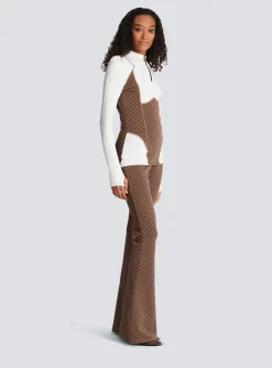 Mini Monogram Technical Top-Balmain Cheap