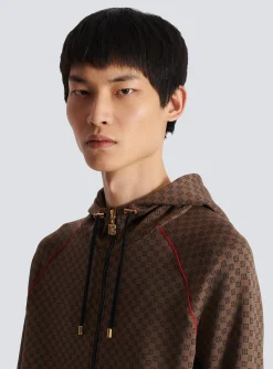 Mini Monogram Tracksuit Jacket-Balmain Cheap
