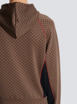 Mini Monogram Tracksuit Jacket-Balmain Cheap