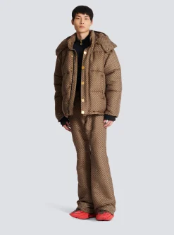 Mini Monogrammed Down Jacket-Balmain Discount