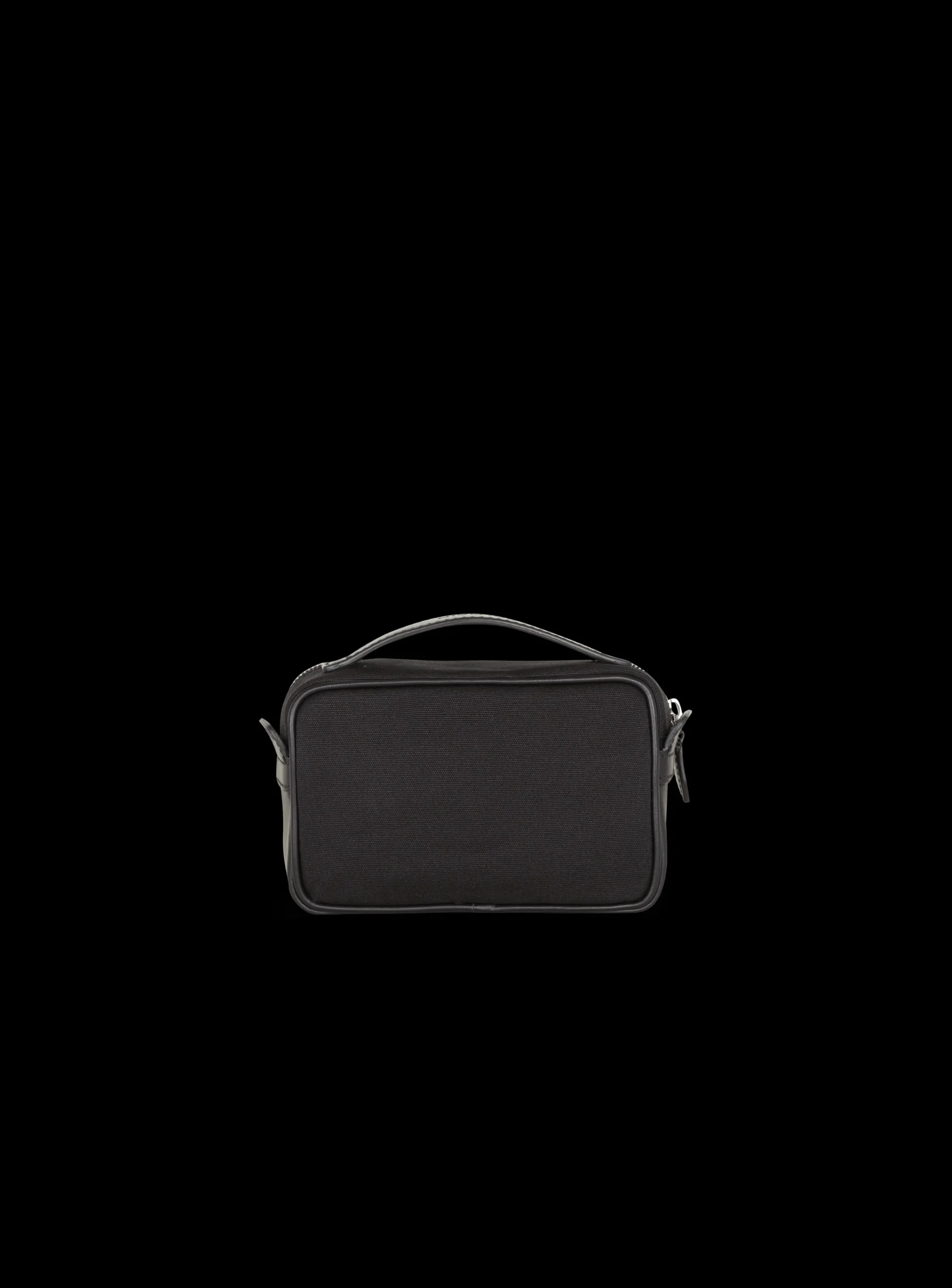 Mini Reporter Bag In Canvas And Leather-Balmain Best