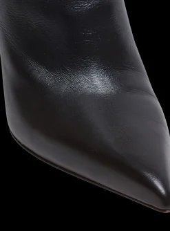 Moneta Leather Ankle Boots-Balmain Cheap