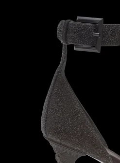 Moneta Leather Sandals With Micro Beads-Balmain Online