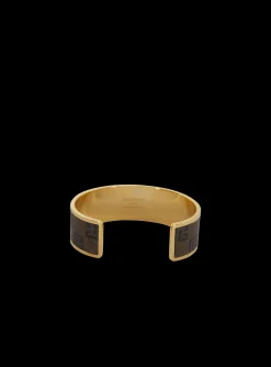 Monogram Bracelet In Metal And Waxed Canvas-Balmain Flash Sale