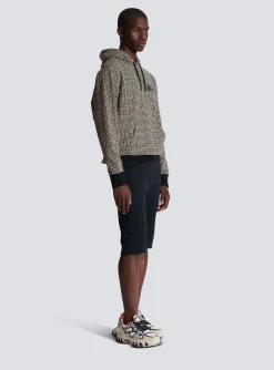 Monogram Hoodie-Balmain Sale