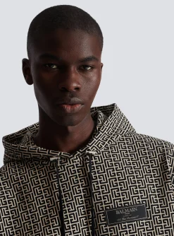 Monogram Hoodie-Balmain Sale