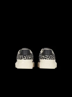 Monogram Jacquard B-Court Sneakers-Balmain Best