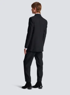Monogram Jacquard Blazer-Balmain Store