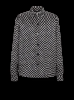 Monogram Nylon Overshirt-Balmain Shop