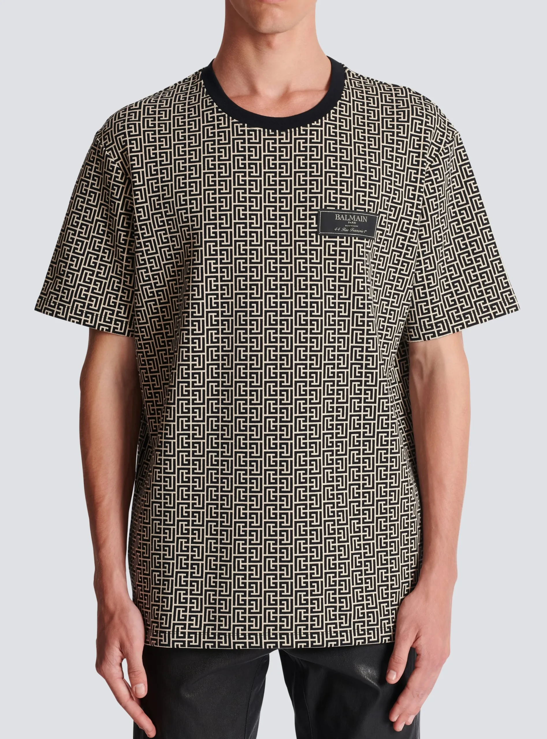 Monogram T-shirt-Balmain Online
