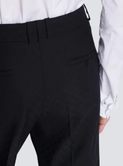 Monogram Wool Trousers-Balmain Hot