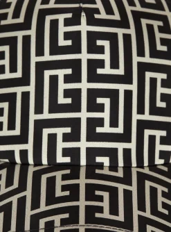 Monogrammed Jacquard Cap-Balmain Store