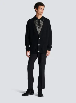 Monogrammed Polo Shirt-Balmain Clearance