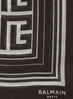Monogrammed Scarf-Balmain Flash Sale
