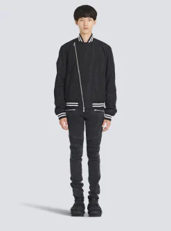 Nylon Bomber Jacket-Balmain Best