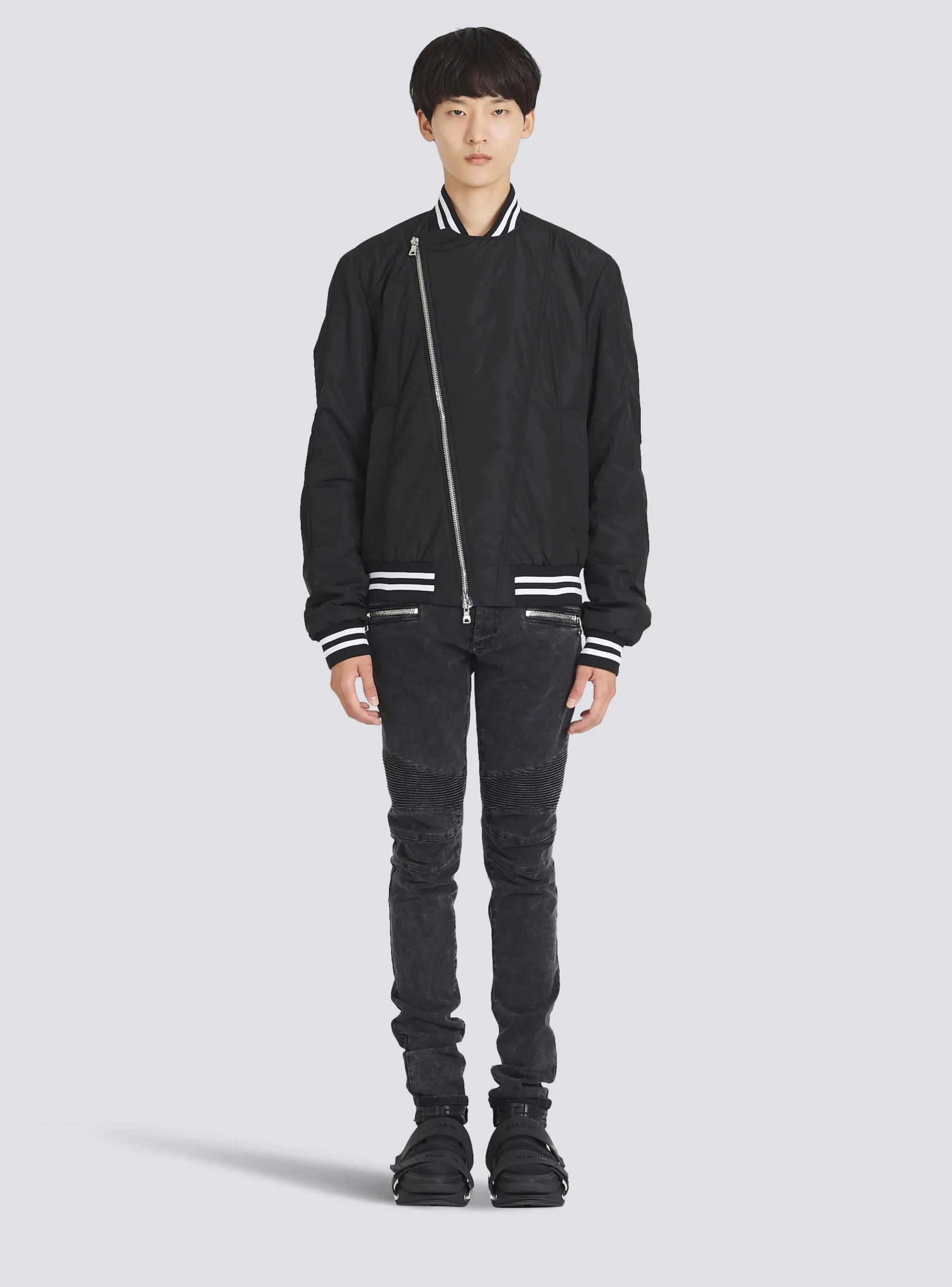 Nylon Bomber Jacket-Balmain Best