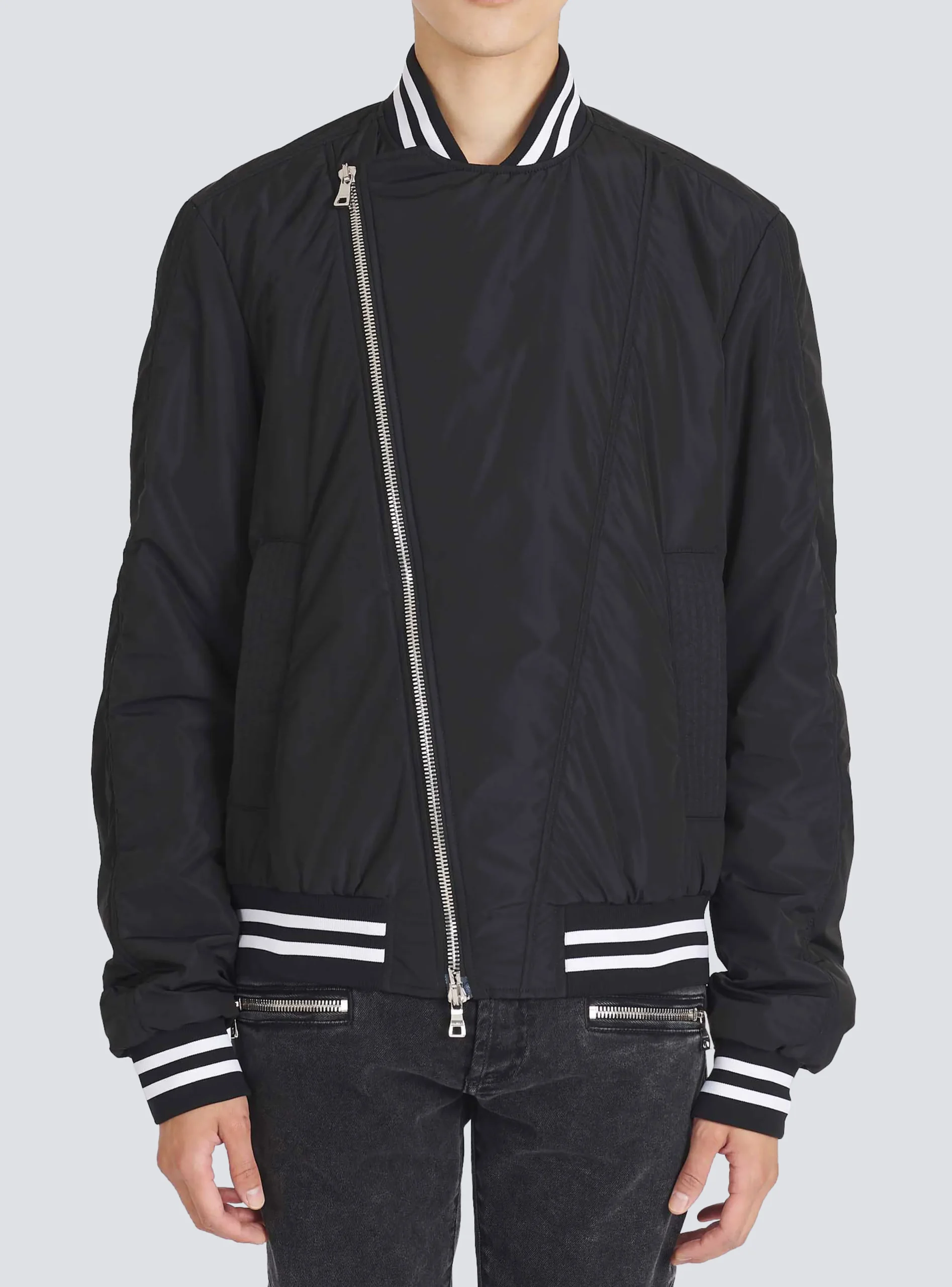 Nylon Bomber Jacket-Balmain Best