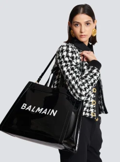 Olivier's Cabas In Vinyl-Balmain Cheap